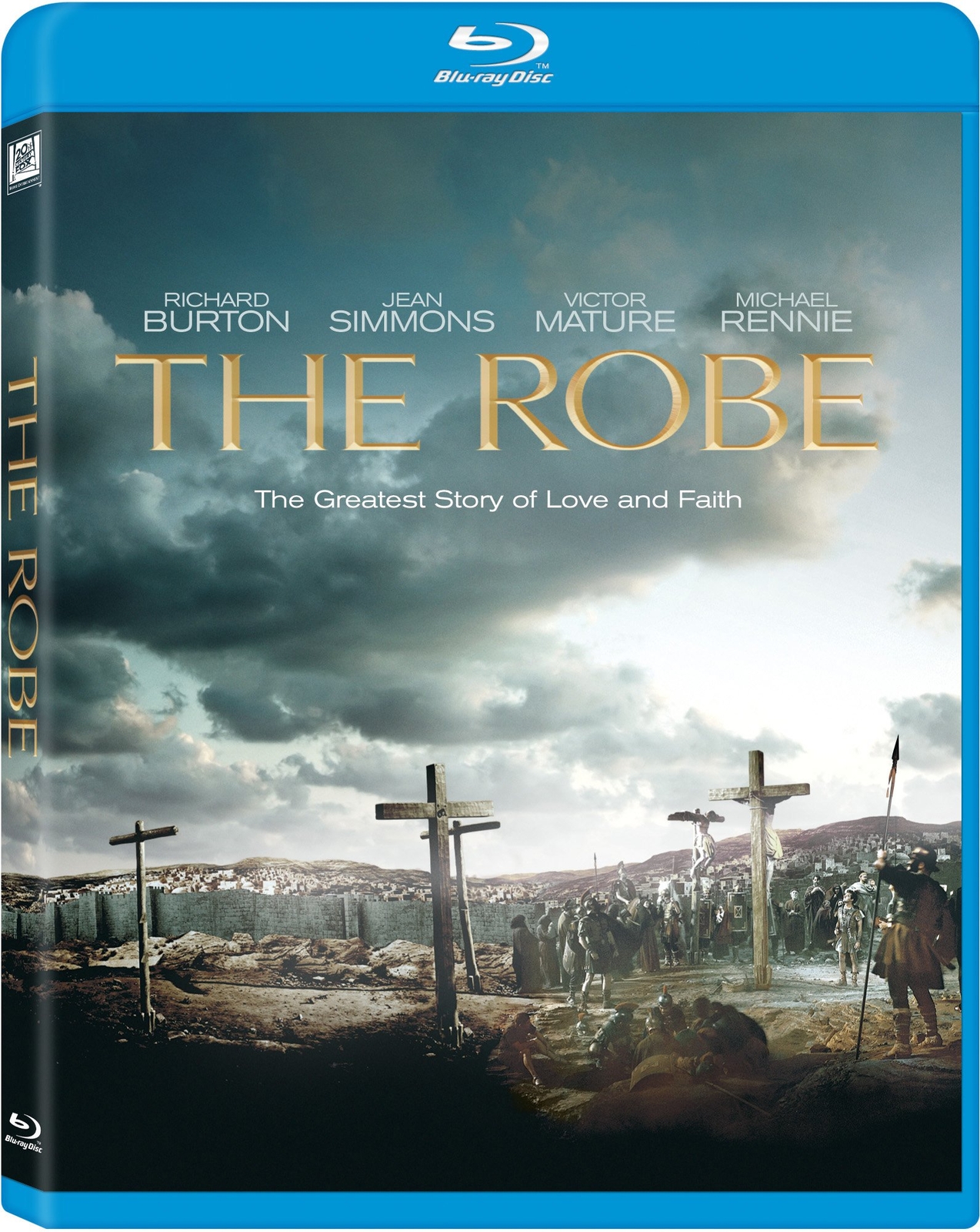 ROBE (1953) (Blu-ray) Richard Burton Jean Simmons Victor Mature Michael Rennie
