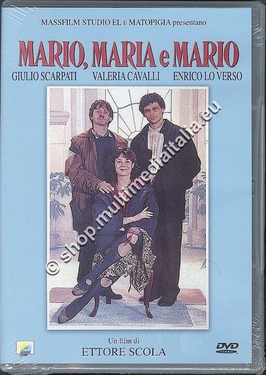 MARIO, MARIA E MARIO (1993) Ettore Scola - DVD NUOVO!