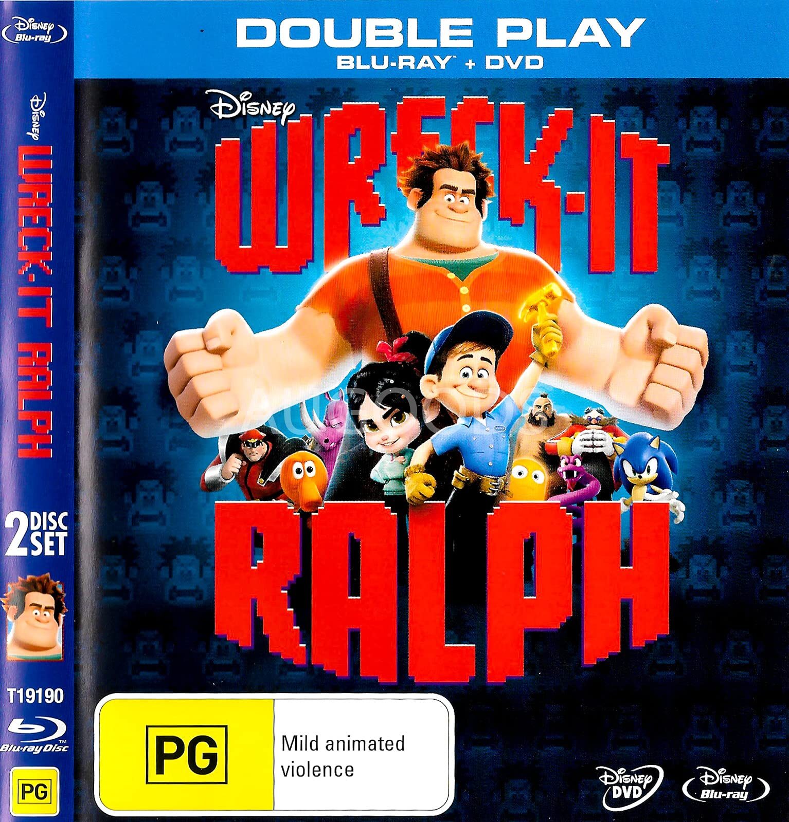 Wreck-It Ralph (Blu-ray/DVD) (Blu-ray)