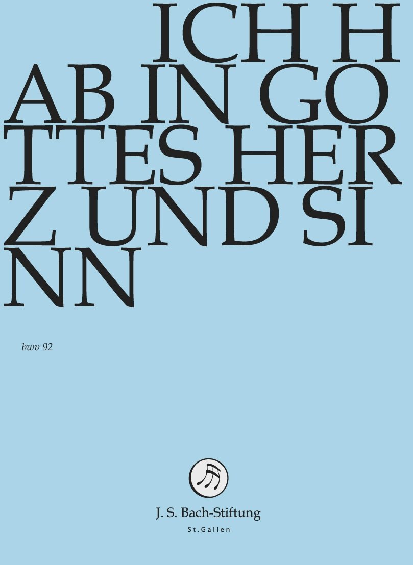 Ich hab in Gottes Herz und Sinn (J.S. Bach-Stiftung) (DVD) J.S. Bach-Stiftung