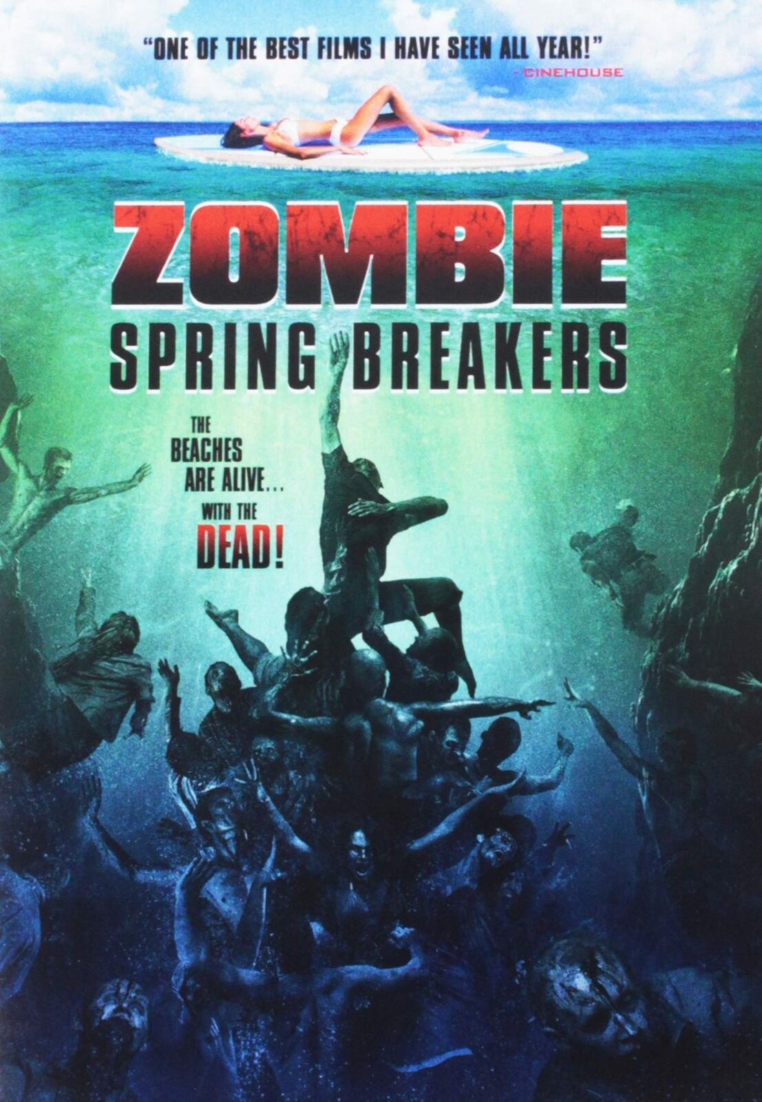 Zombie Spring Break (DVD) Marcia do Vales Matt King Algina Lipskis Cara Theobold