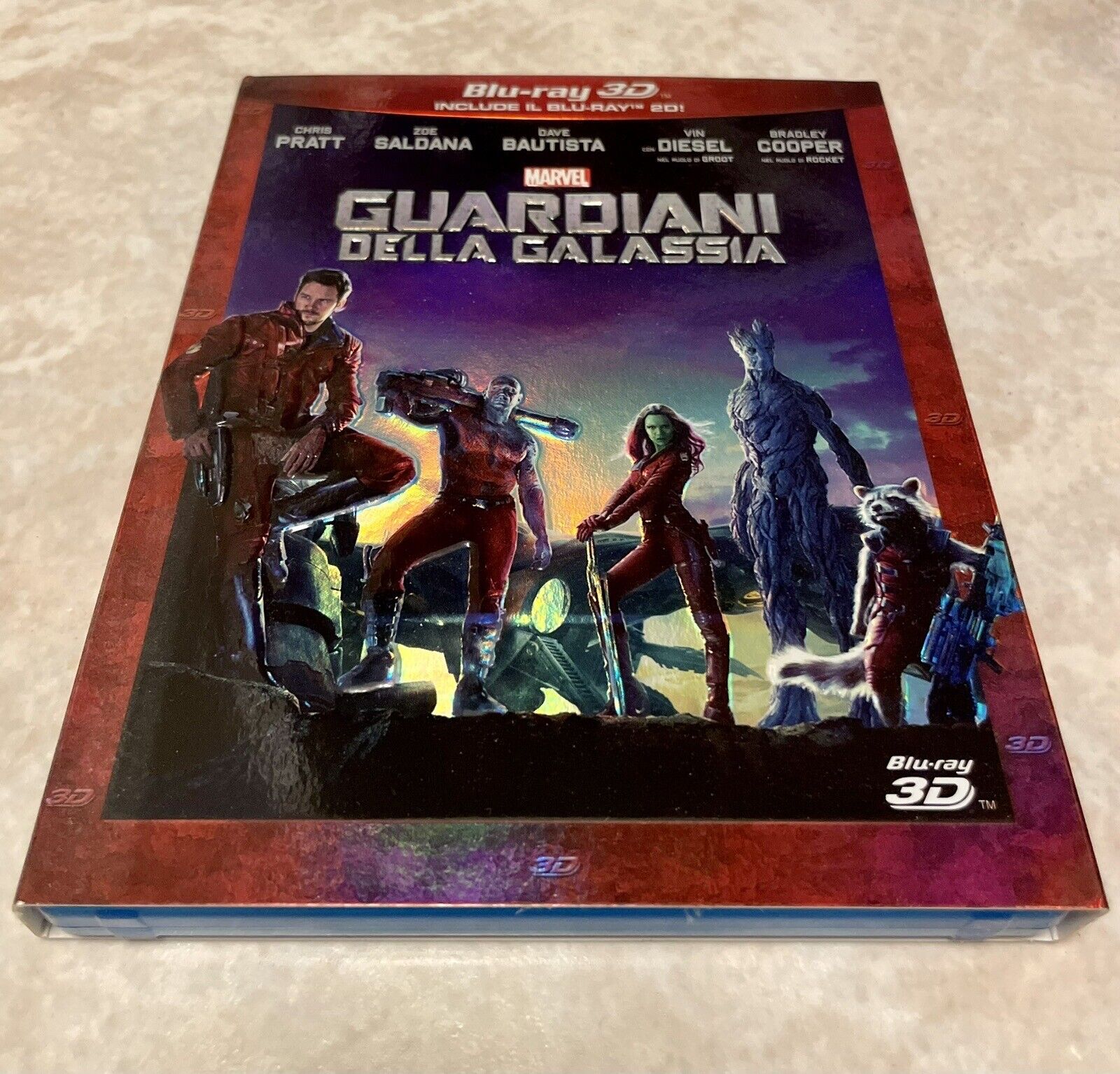 PLTS Guardiani Della Galassia Blu-ray 3d + Blu-ray BLURAY Disney Marvel