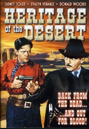 Heritage of the Desert (DVD) Donald Woods Robert Barrat Sidney Toler