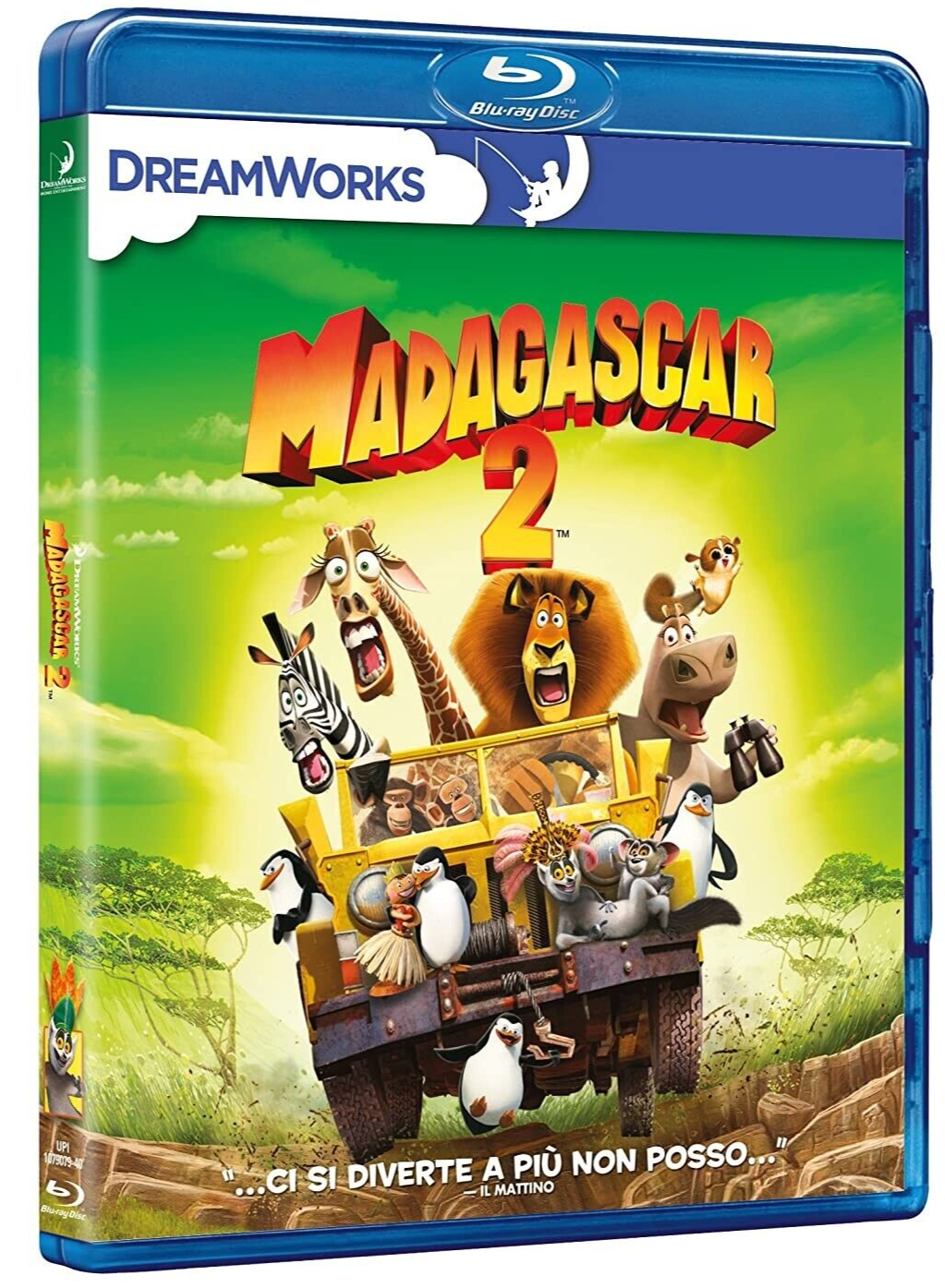 Blu-ray MADAGASCAR 2 nuovo sigillato dreamworks