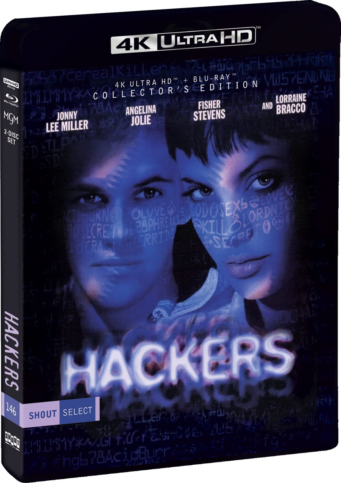 Hackers (Blu-ray) Matthew Lillard Laurence Mason Jonny Lee Miller Angelina Jolie
