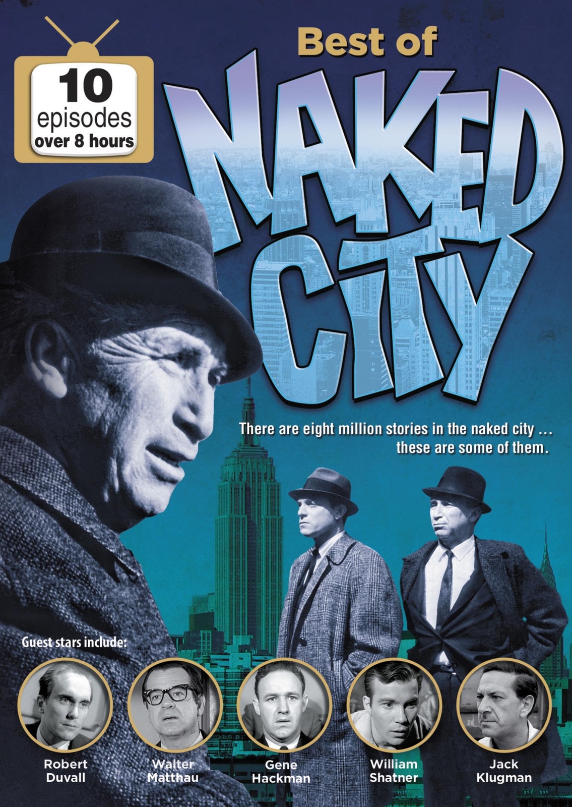 Best of Naked City (10 Episodes) (2-pk) (DVD) Paul Burke Horace McMahon