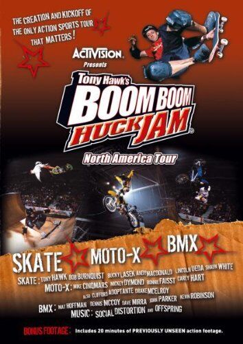 Hawk, Tony Tony Hawk`S Boom Boom Huck Jam Uk Dvd - [Dutch Import] DVD NUOVO