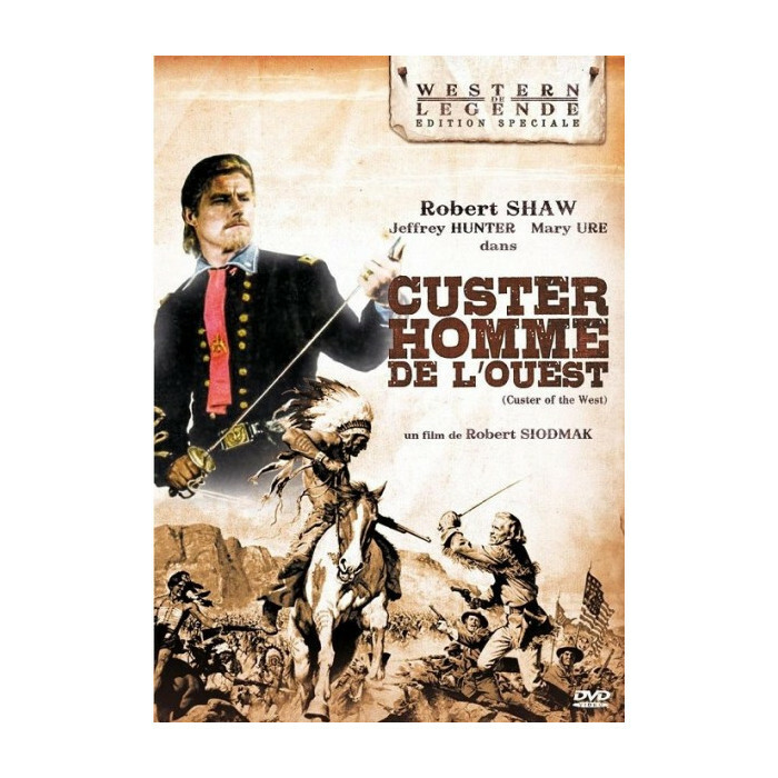 Custer Uomo Di West DVD Nuova