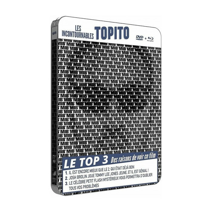 Men IN Bianco 3 Blu-Ray Steelbook Nuova