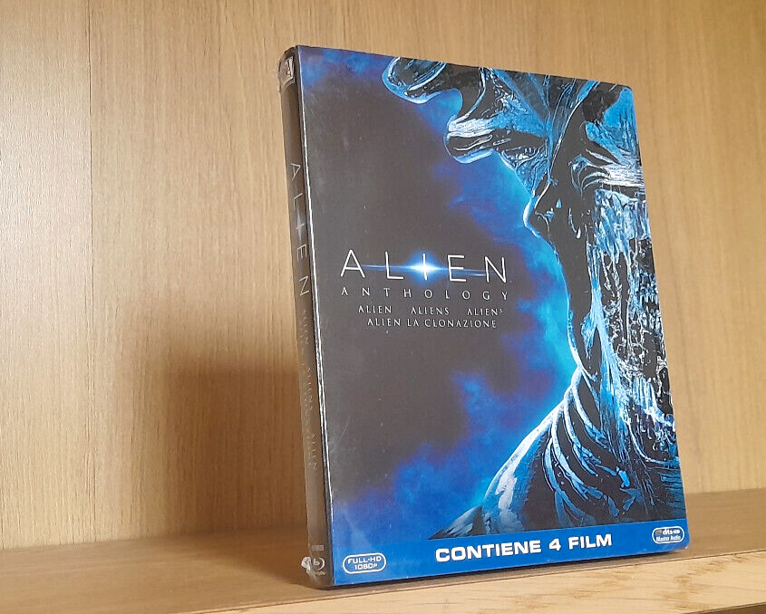 ALIEN ANTHOLOGY _ EDIZIONE ITALIANA _ BLU RAY 4 FILM _ SIGILLATO .