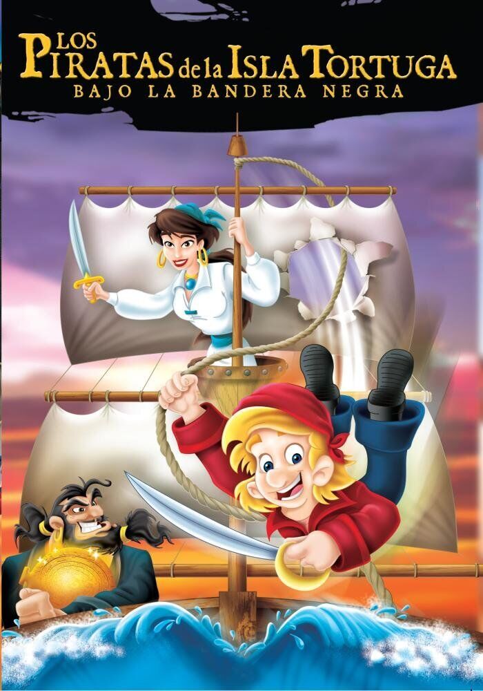 Pirates Of Tortuga Under The Blk Flag Spanish (DVD)