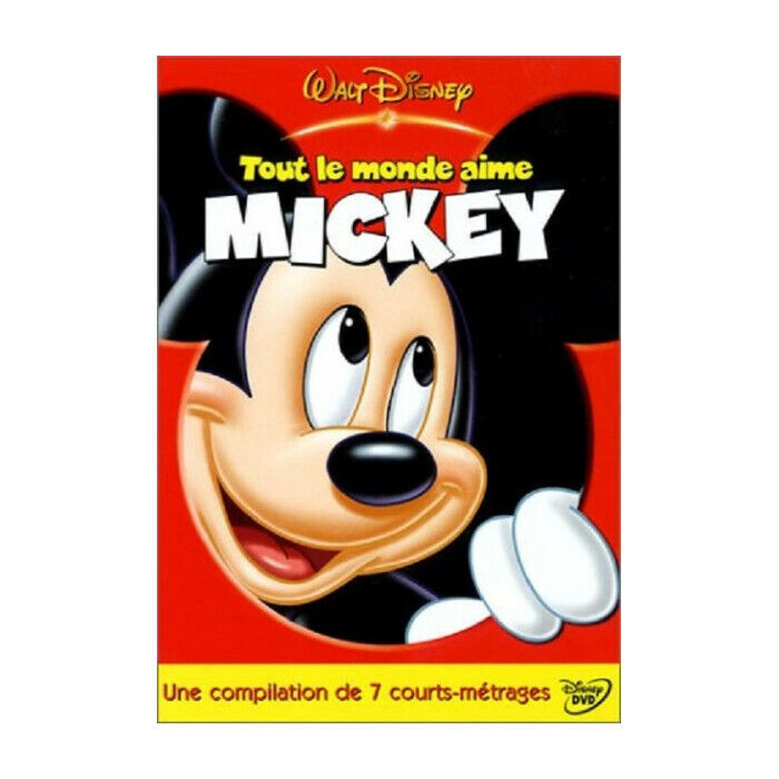 Tutti Amano Topolino DVD Nuova (Una Compilation Di 7 Pantaloncini Corti)