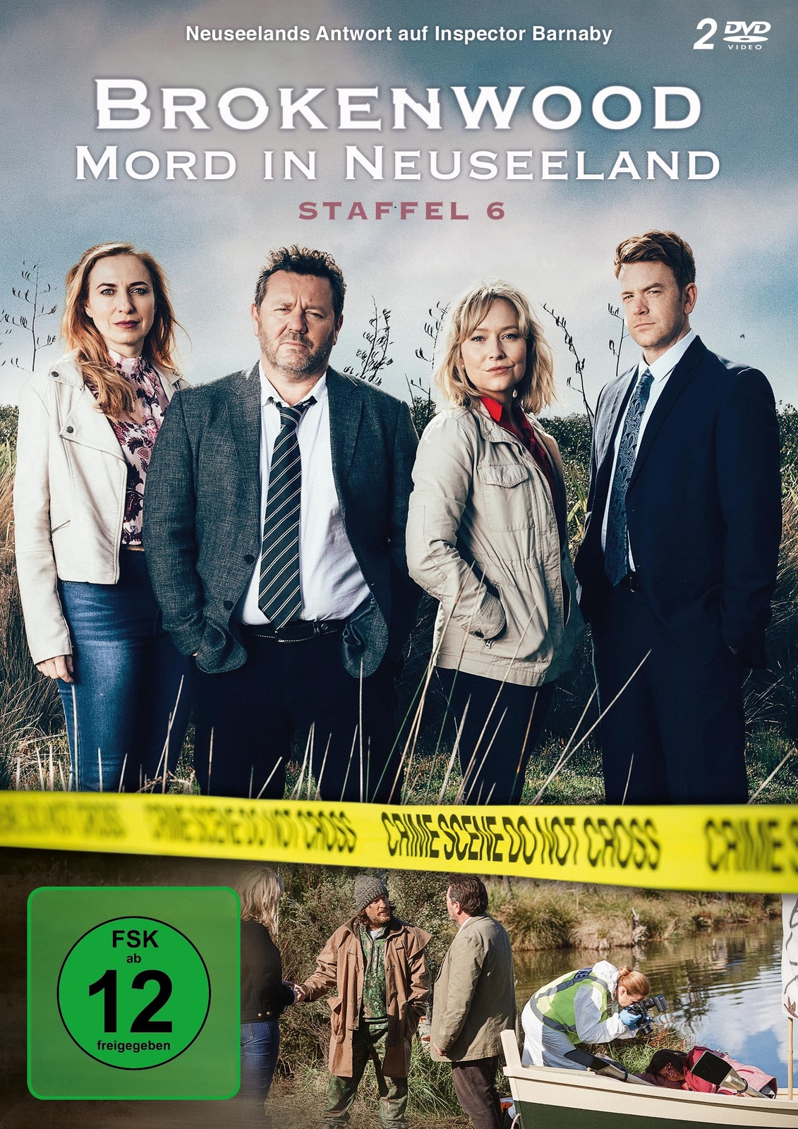 Brokenwood - Mord in Neuseeland - Staffel 6 (DVD) Neill Rea Fern Sutherland