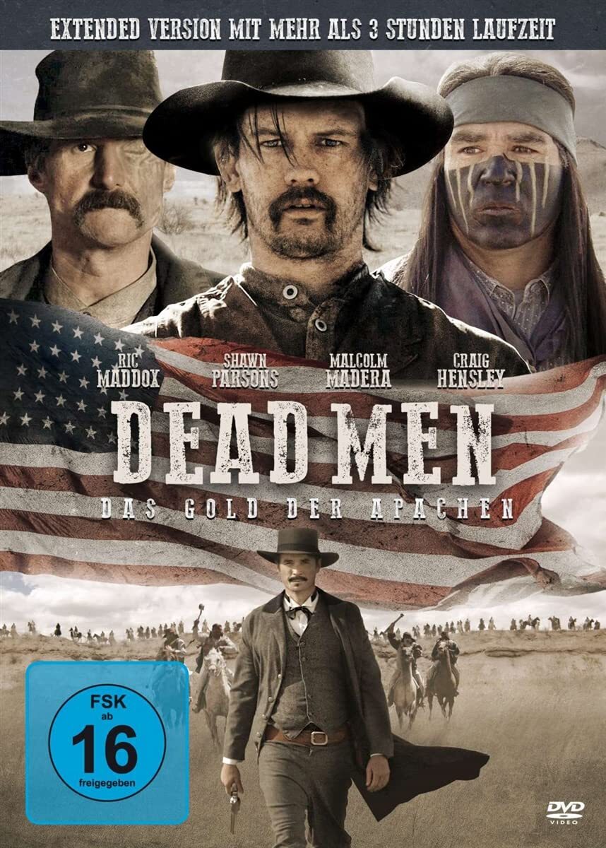 Dead Men - Das Gold der Apachen [DVD] (DVD) Ric Maddox Aaron Marciniak