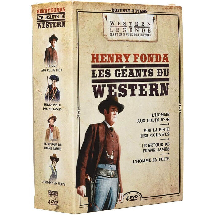 Henry Fonda Le Giganti Del Western Cofanetto DVD Nuova