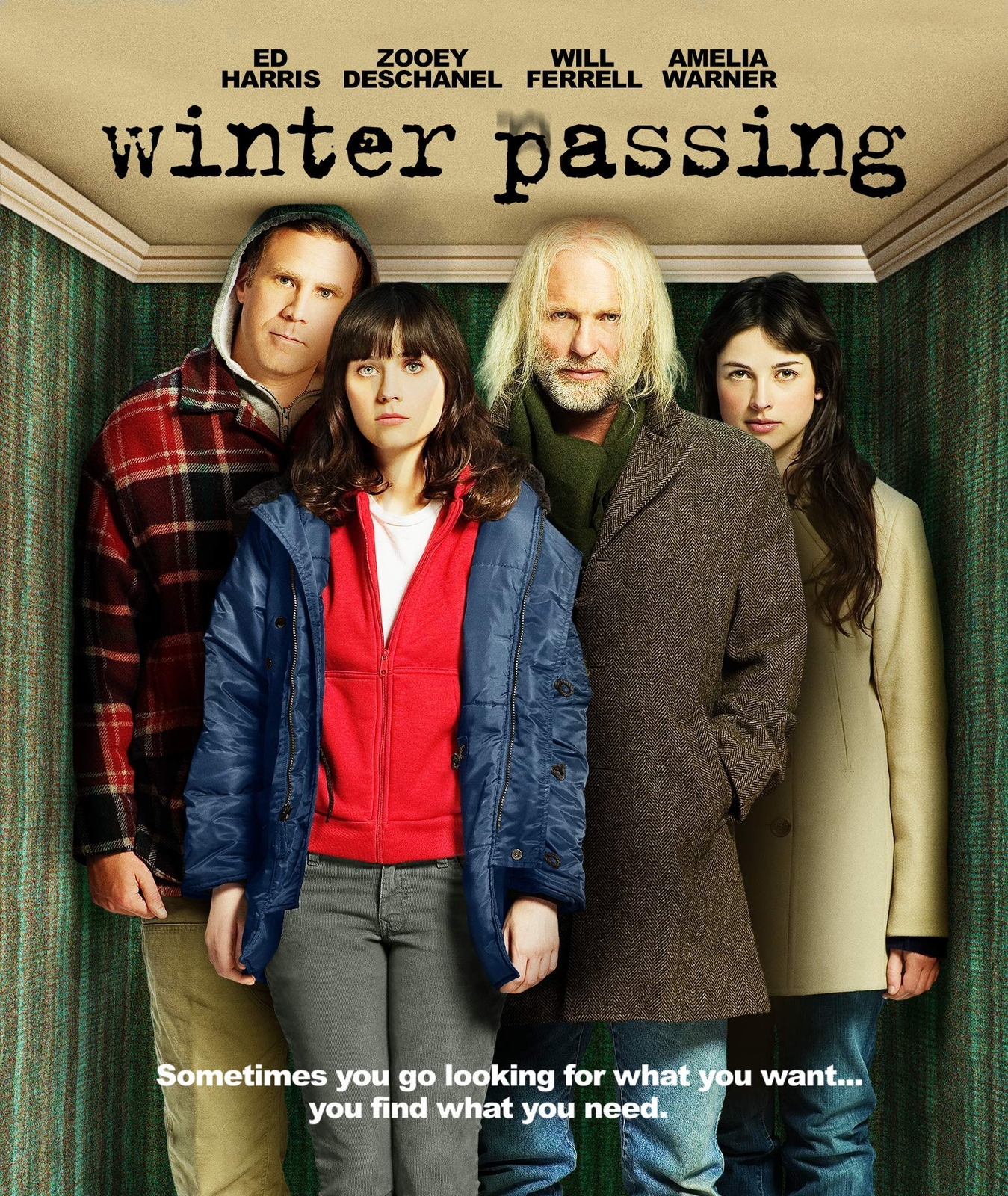 Winter Passing (Blu-ray) Will Ferrell Zooey Deschanel Amelia Warner Ed Harris