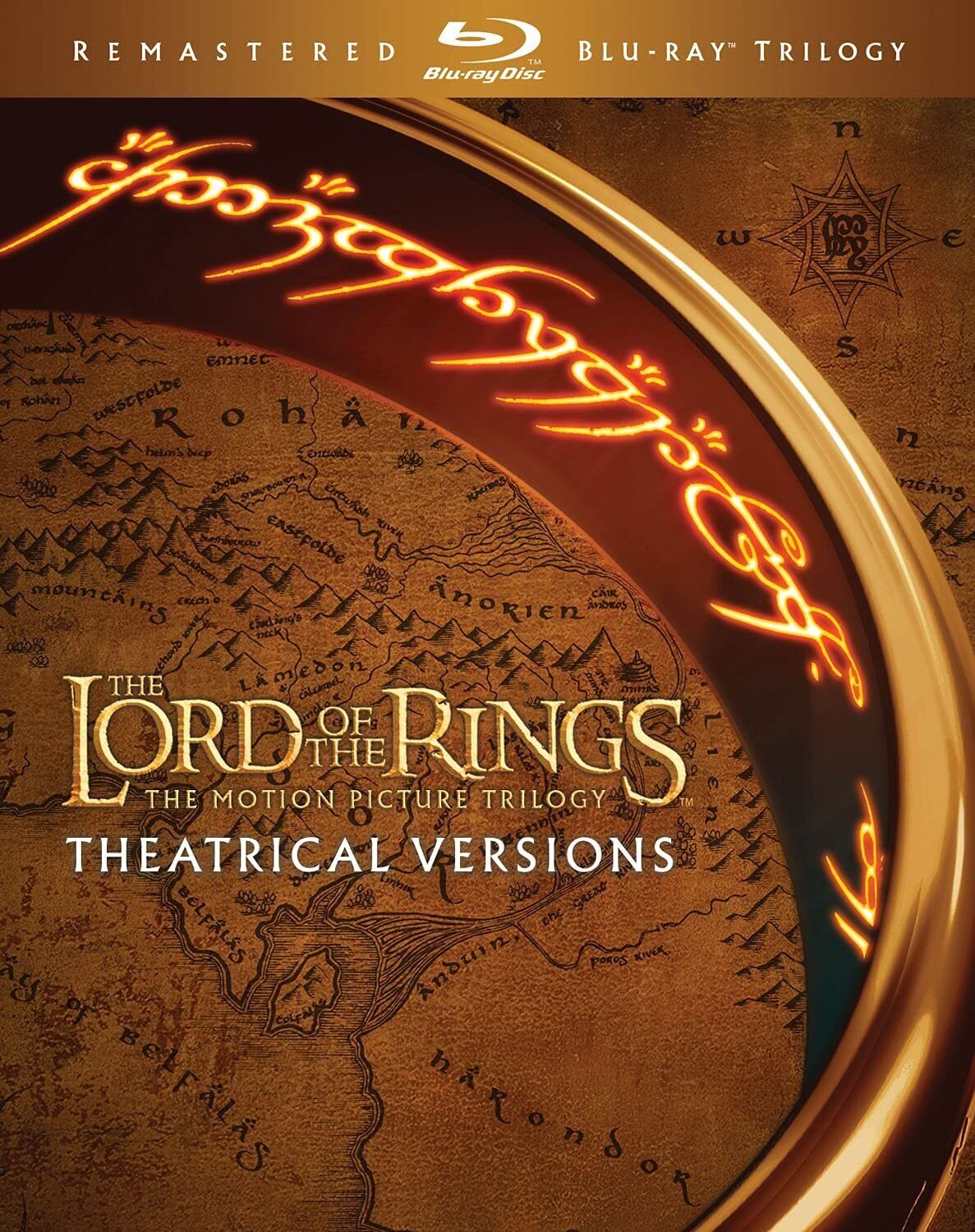 Lord of the Rings Motion Picture Trilogy, The (Theatrical Edition)(BD  (Blu-ray)