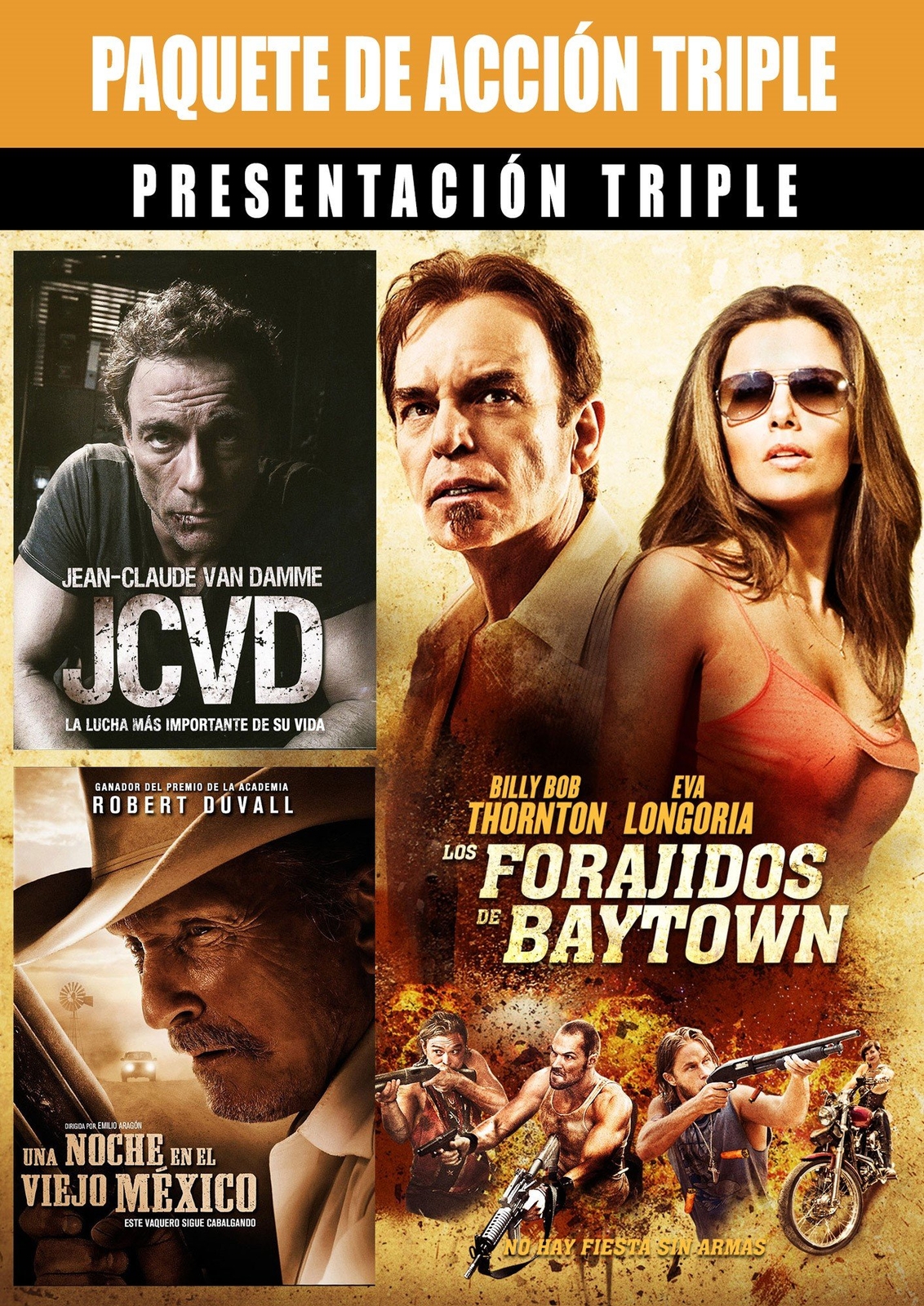 Paquete De Accion Triple (DVD) Artist Not Provided