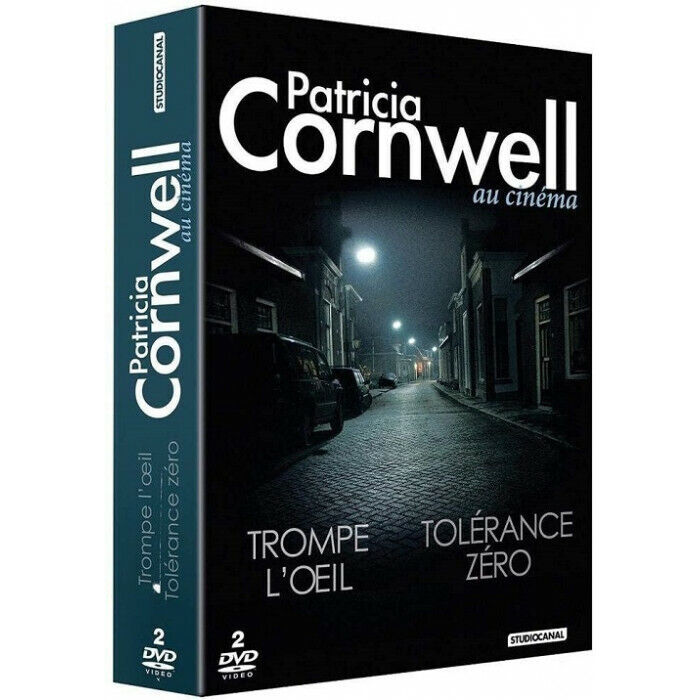 Patricia Cornwell A Cinema Proboscide Occhio + Tolerance Zero Cofanetto DVD