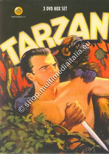 TARZAN CLASSIC FILMS - COFANETTO 3 DVD NUOVO