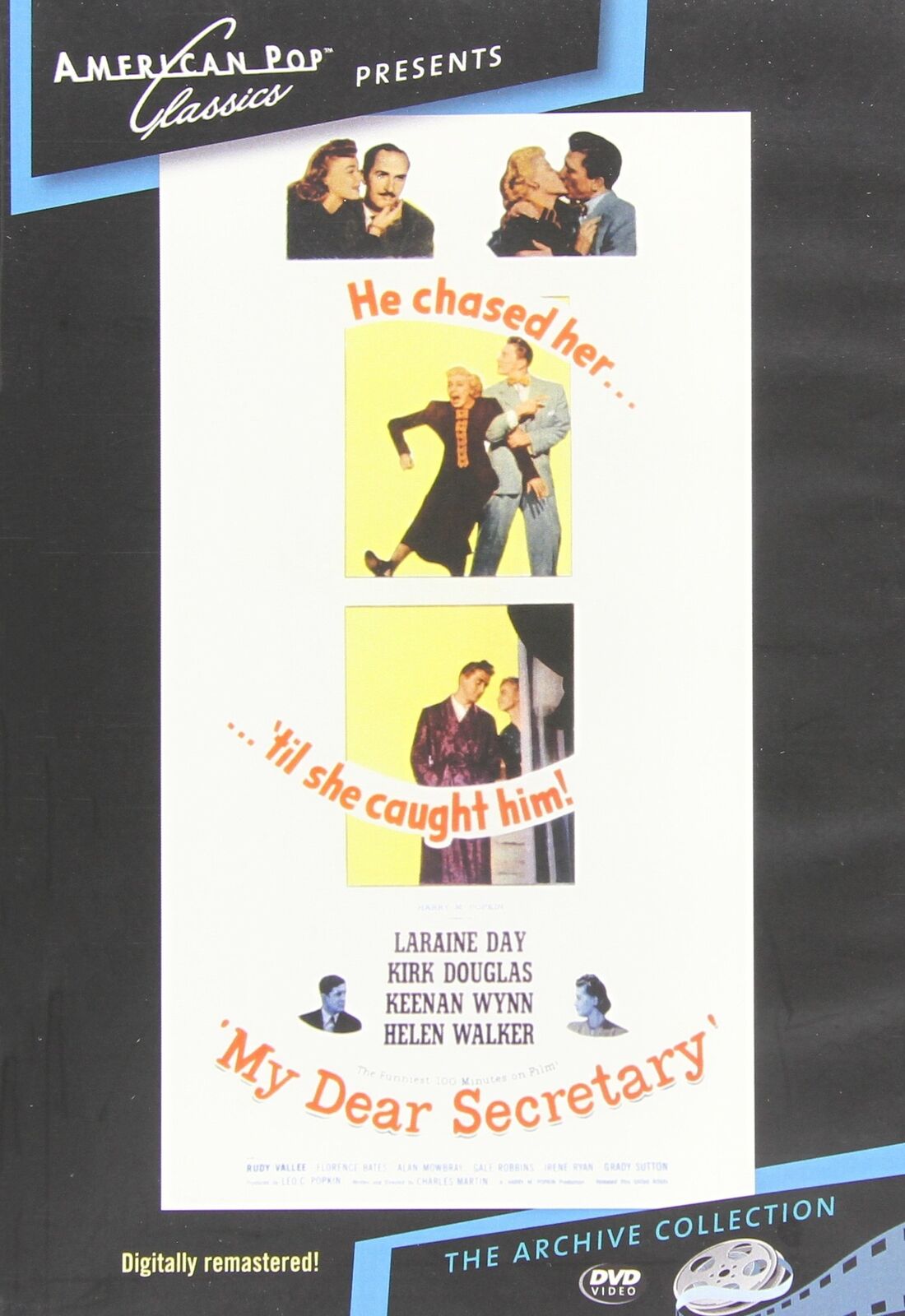 My Dear Secretary (DVD) Kirk Douglas Laraine Day