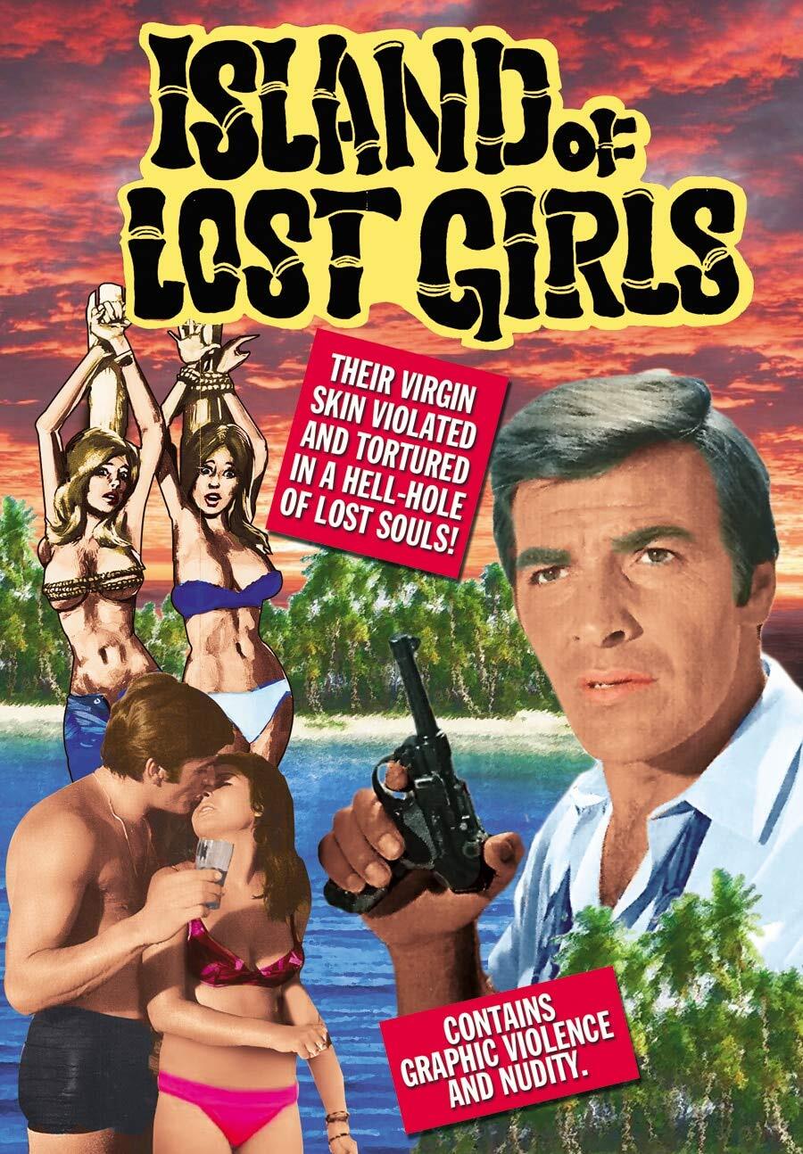 Island of Lost Girls (DVD) Brad Harris Monica Pardo Tony Kendall