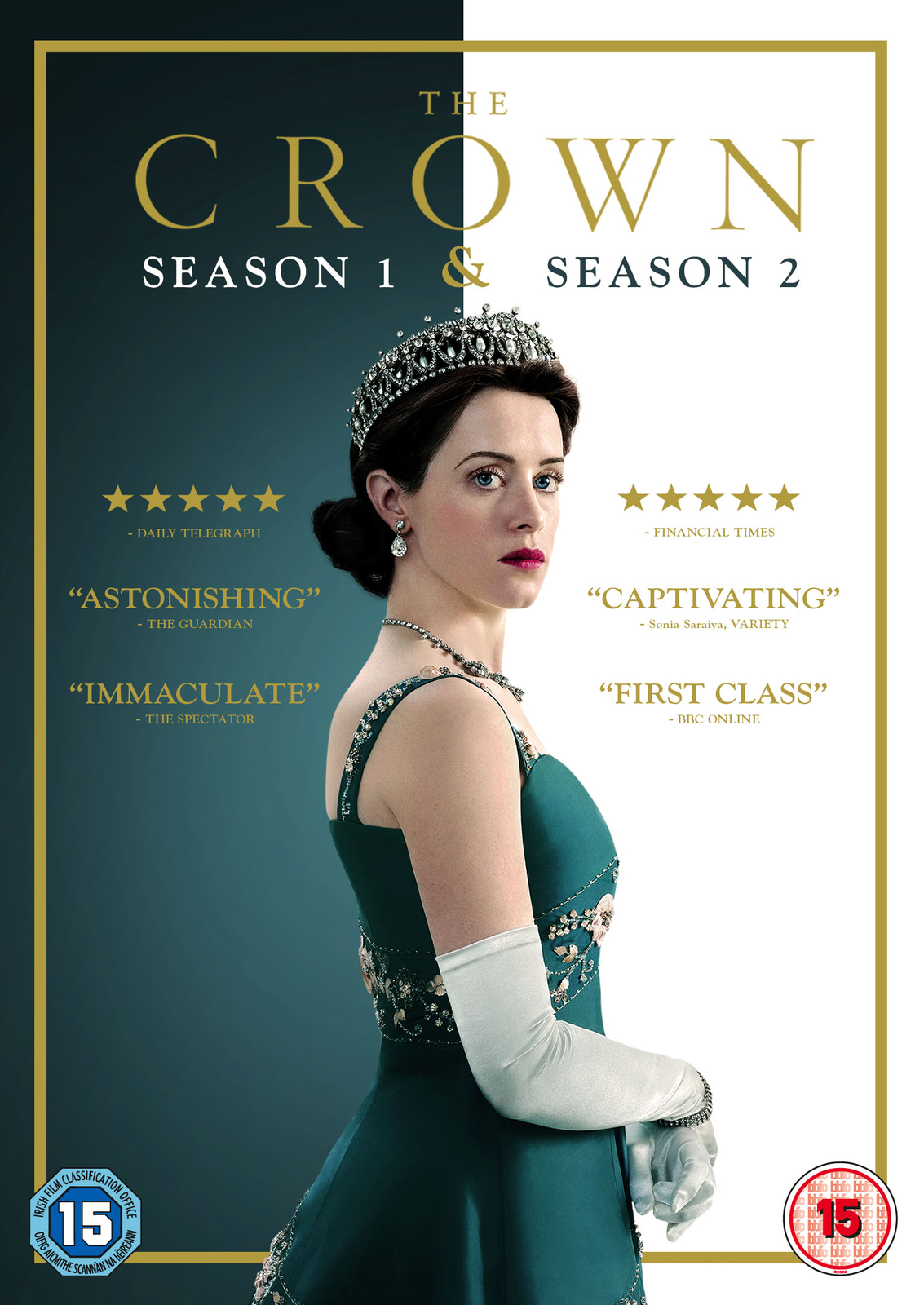 The Crown: Season One and Two (DVD) Matthew Goode Pip Torrens Nicholas Rowe
