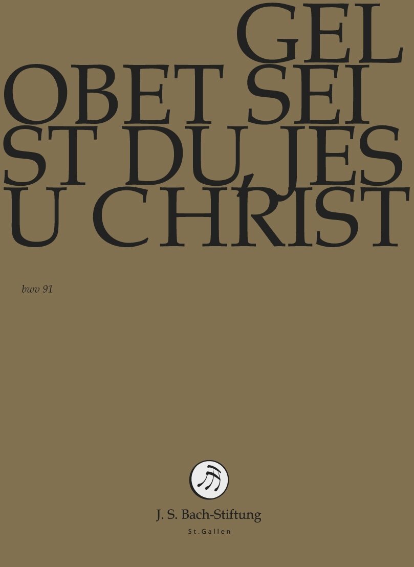 Gelobt seist du, Jesus Christ (J.S. Bach-Stiftung) [DVD] (DVD) Rudolf Lutz