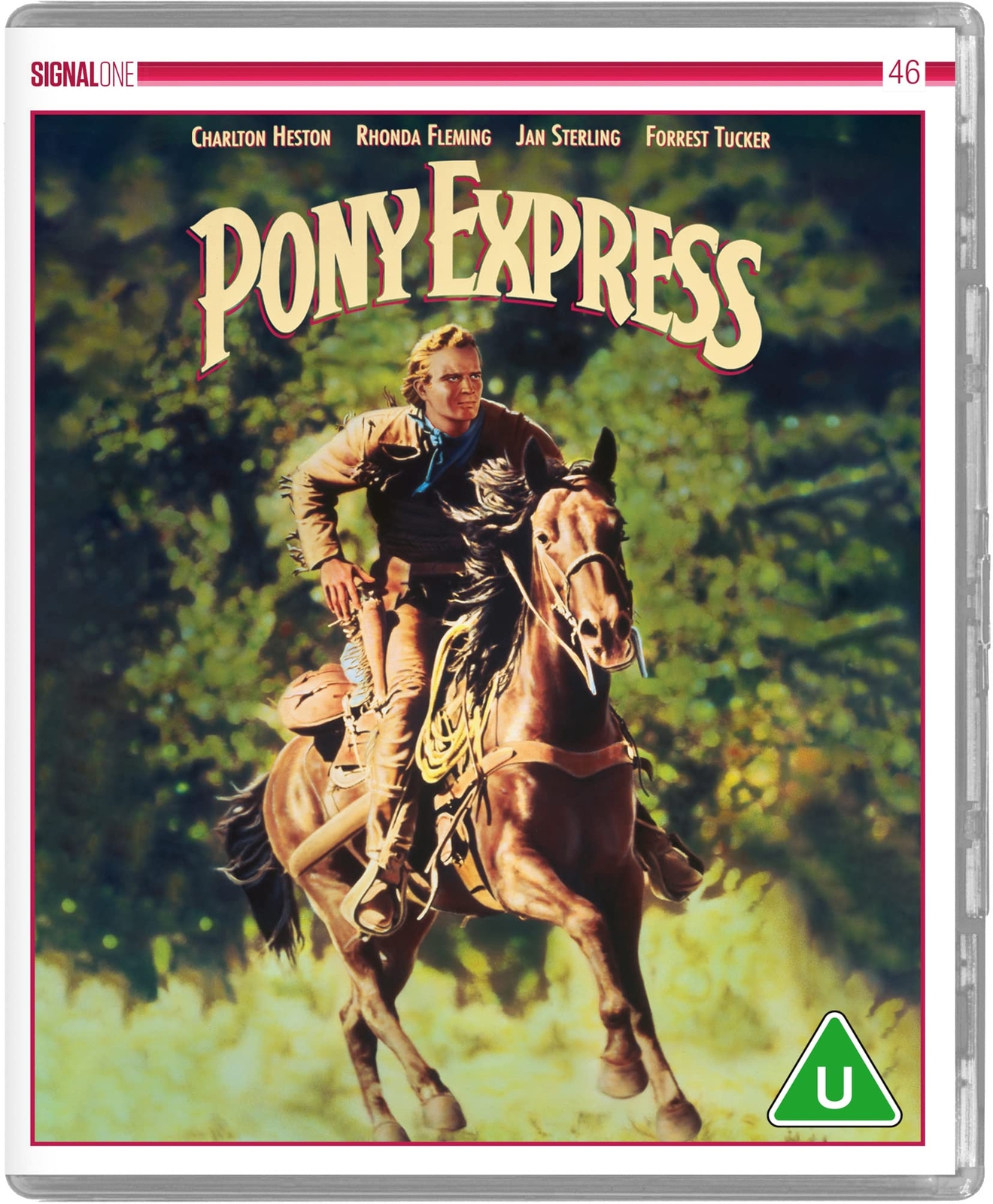 Pony Express [Dual Format] [Blu-ray] (Blu-ray) Charlton Heston Rhonda Fleming