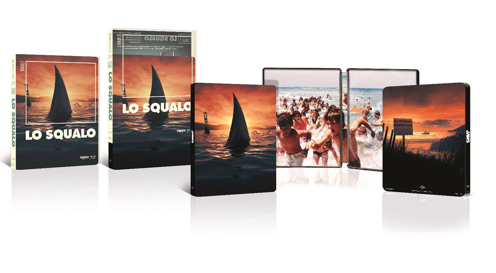 Lo Squalo - The Film Vault SteelBook (4K Ultra HD + Blu-Ray Disc - SteelBook)