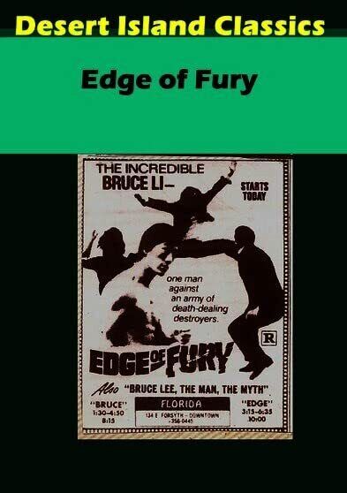 Edge of Fury (DVD) Bruce Li Yasuaki Nurata