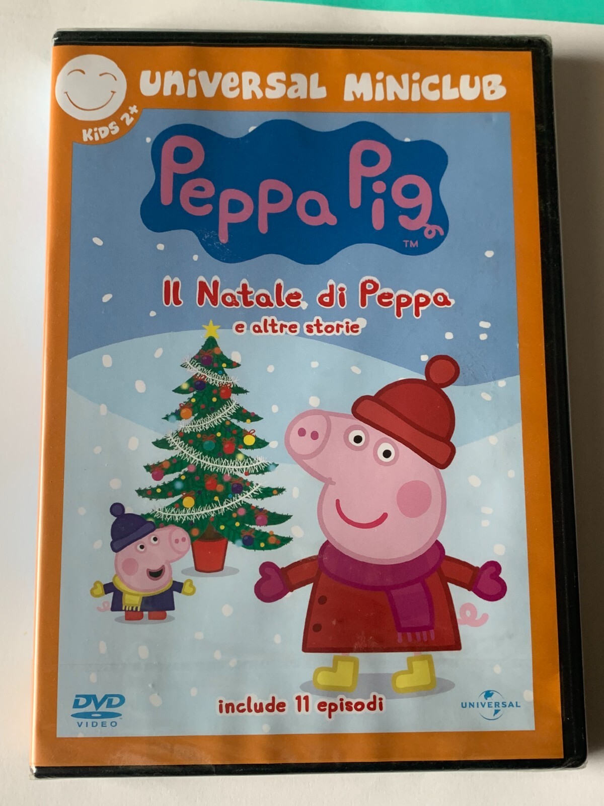 DVD Peppa Pig - Il Natale Di Peppa - NUOVO + FAR VOLARE L'AQUILONE (dvd USATO)