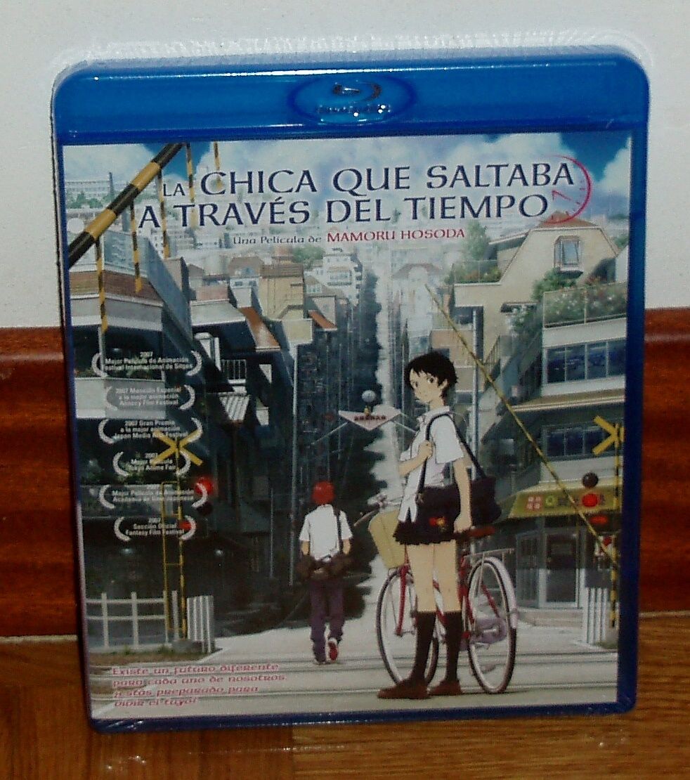 La Ragazza Che Salto A Attraverso Del Tiempo-Blu-Ray-Nuevo-Precintado-New-Sealed