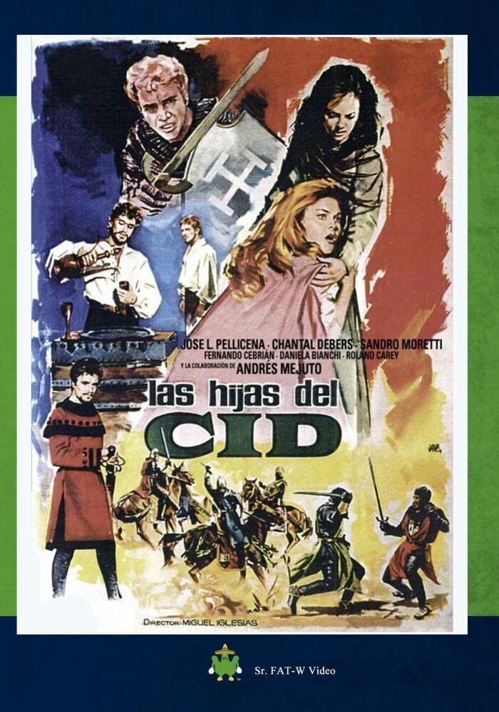 Las Hijas Del Cid (DVD) Andrea Fantasia Andres Mejuto Chantal Deberg Pedro Gil