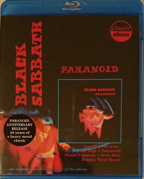 Black Sabbath Paranoid BluRay (Eagle Vision) Nuovo e Sigillato