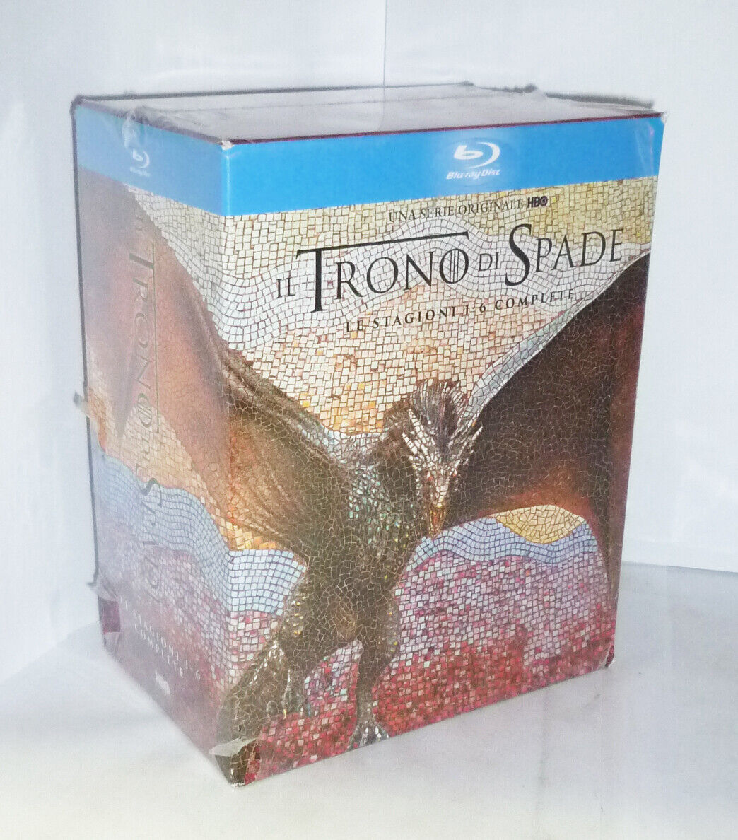 IL TRONO DI SPADE - STAGIONI 1-6 COMPLETE - 27 DISCHI - COFANETTO BLU-RAY NUOVO