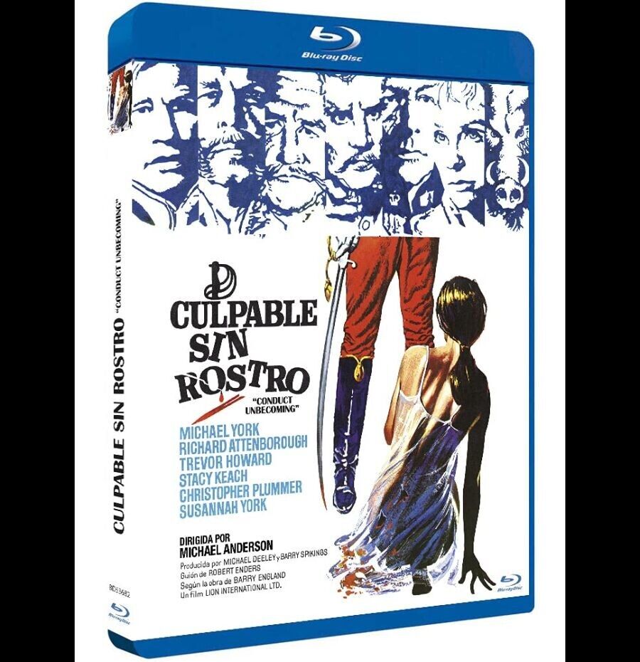 Culpable sin Rostro (Un colpevole senza volto) - Blu-ray import, audio italiano