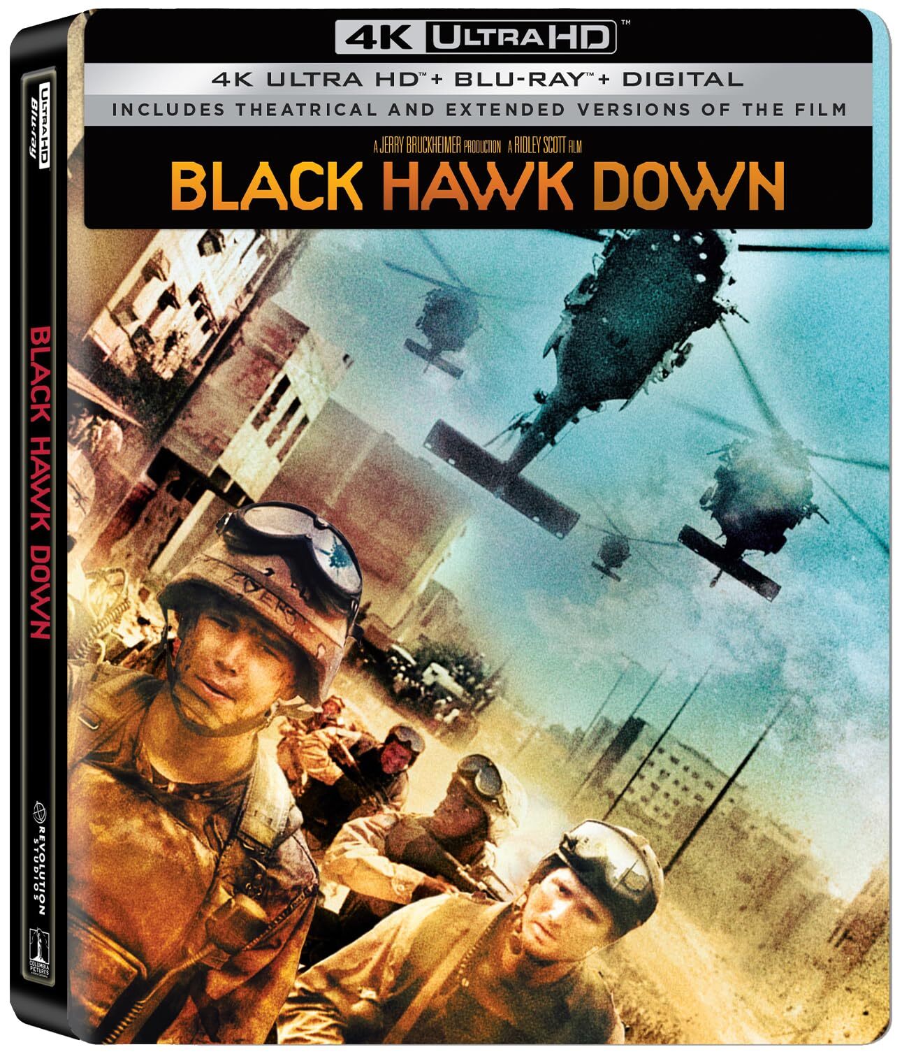 Black Hawk Down SteelBook (4K Ultra HD + Blu-ray + Digital) (4K UHD Blu-ray)