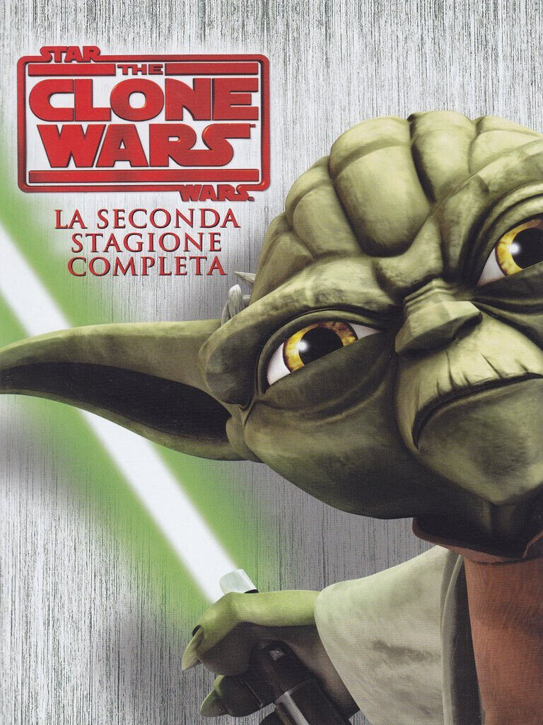 DVD *** STAR WARS THE CLONE WARS - LA SECONDA STAGIONE 2 COMPLETA ***