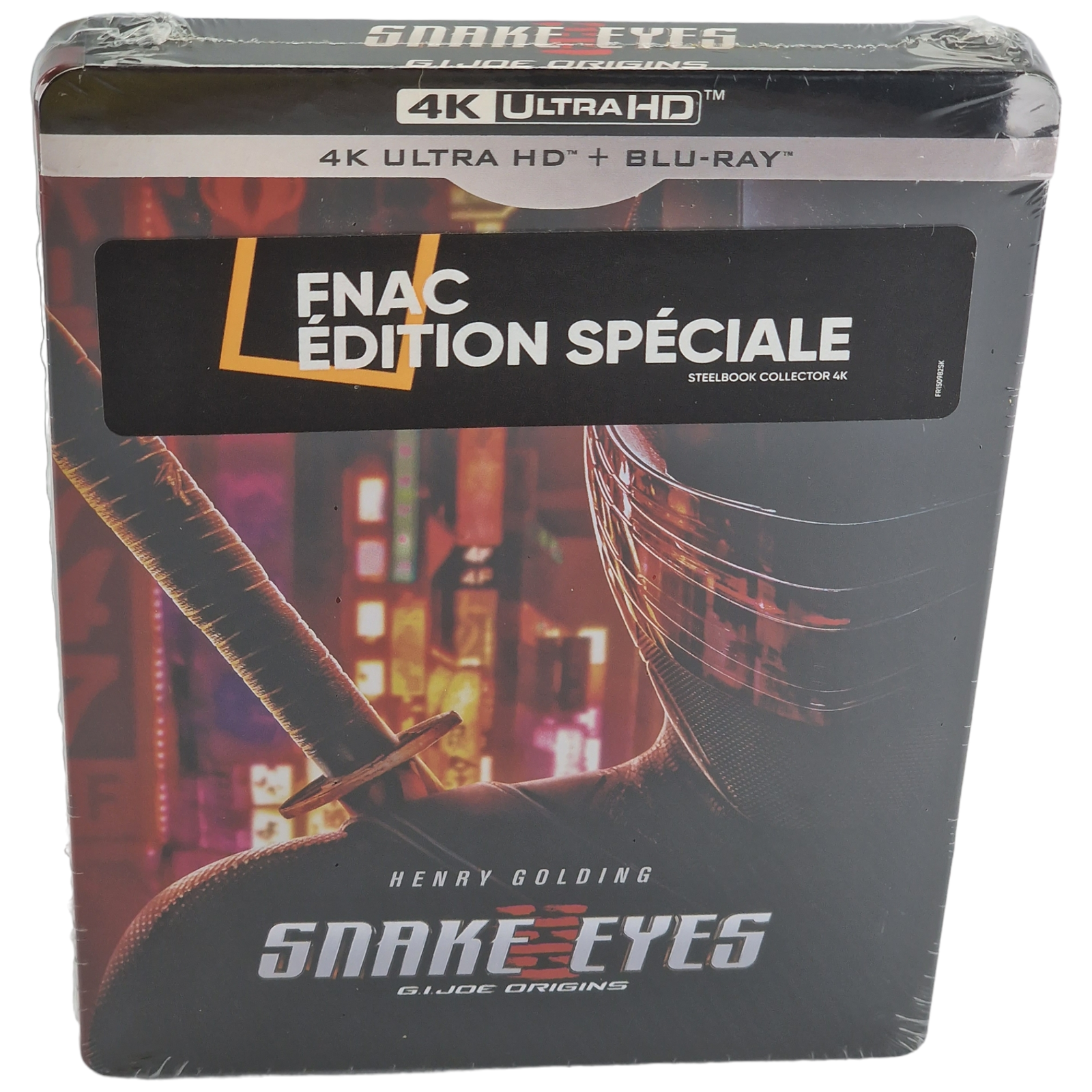 Snake Eyes: G.I.Joe Origins 4K Ultra HD + Blu-Ray Steelbook Fnac Limitata B