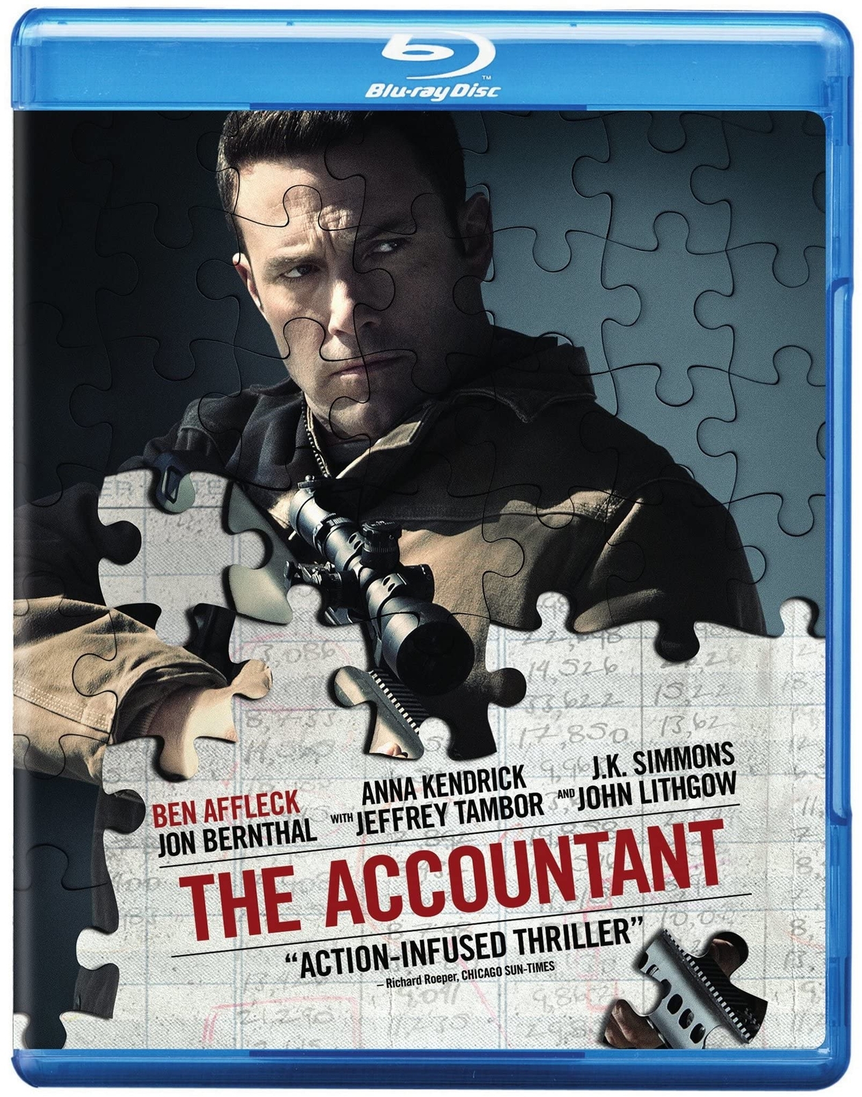 The Accountant (Blu-ray) Ben Affleck Anna Kendrick J.K. Simmons Jon Bernthal