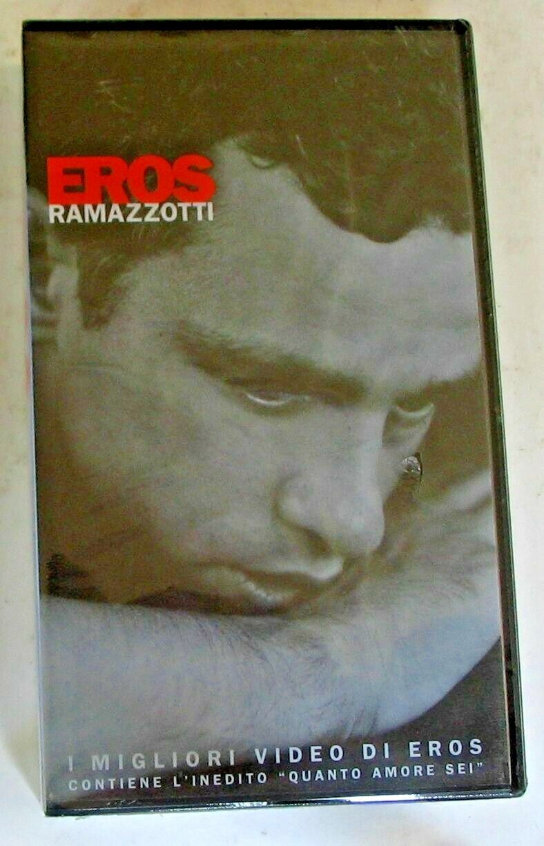 EROS RAMAZZOTTI -  Omonima I Migliori Video - VHS Sigillata