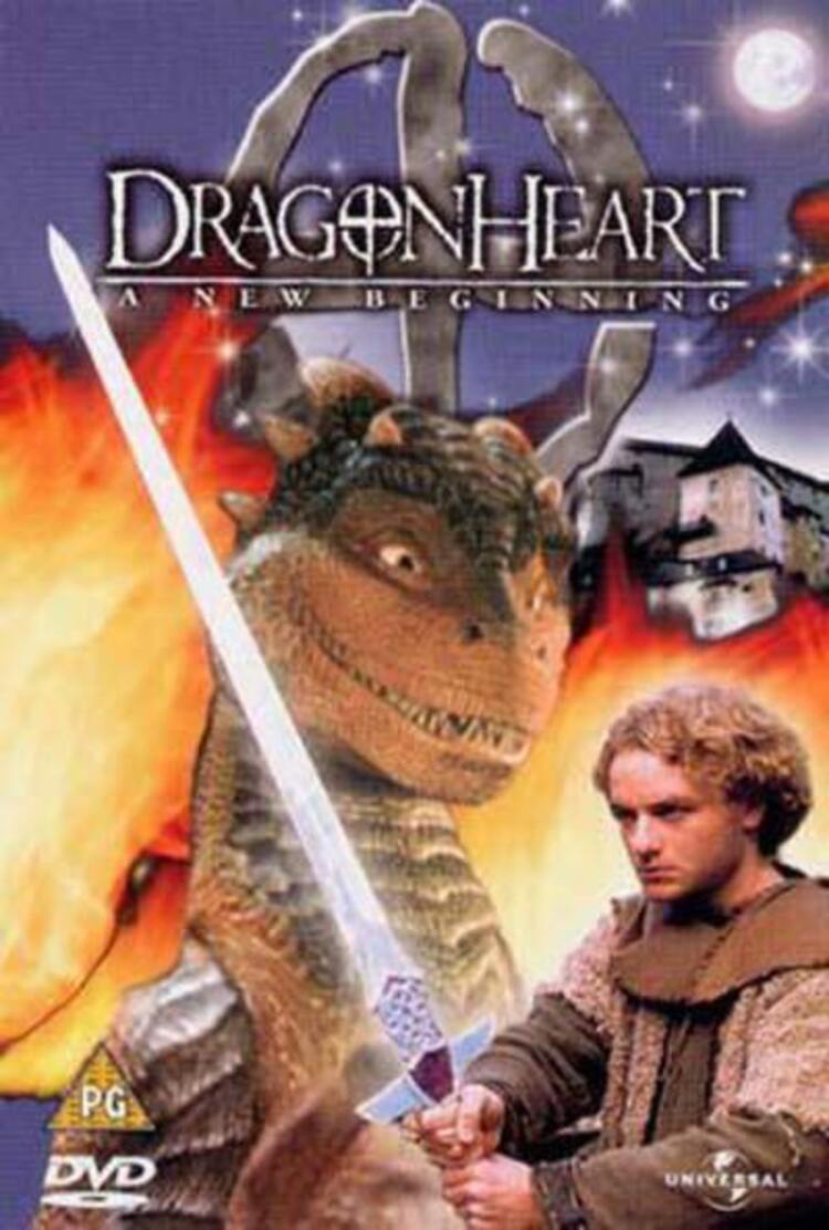 Dragonheart: A New Beginning (DVD) John Woodnutt Chris Masterson Ken Shorter