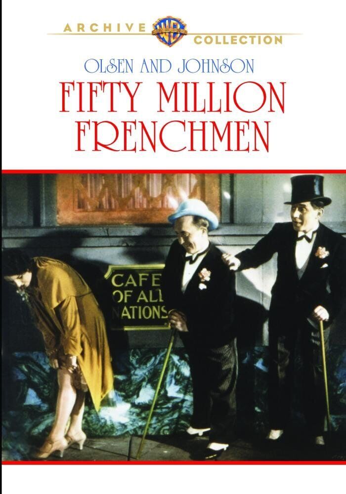 Fifty Million Frenchmen (DVD) Ole Olsen Vera Gordon William Gaxton Claudia Dell