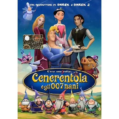 Cenerentola e gli 007 nani (DVD) Nuovo