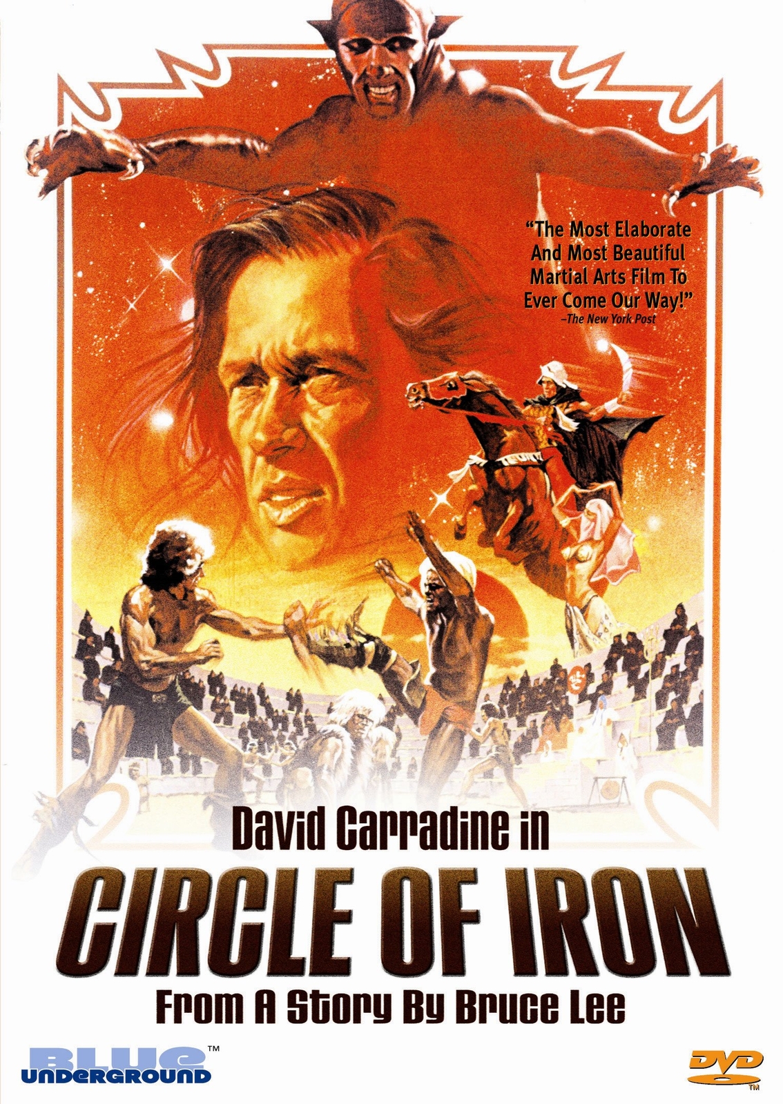 Circle of Iron (DVD) Richard Moore (IV) David Carradine Jeff Cooper