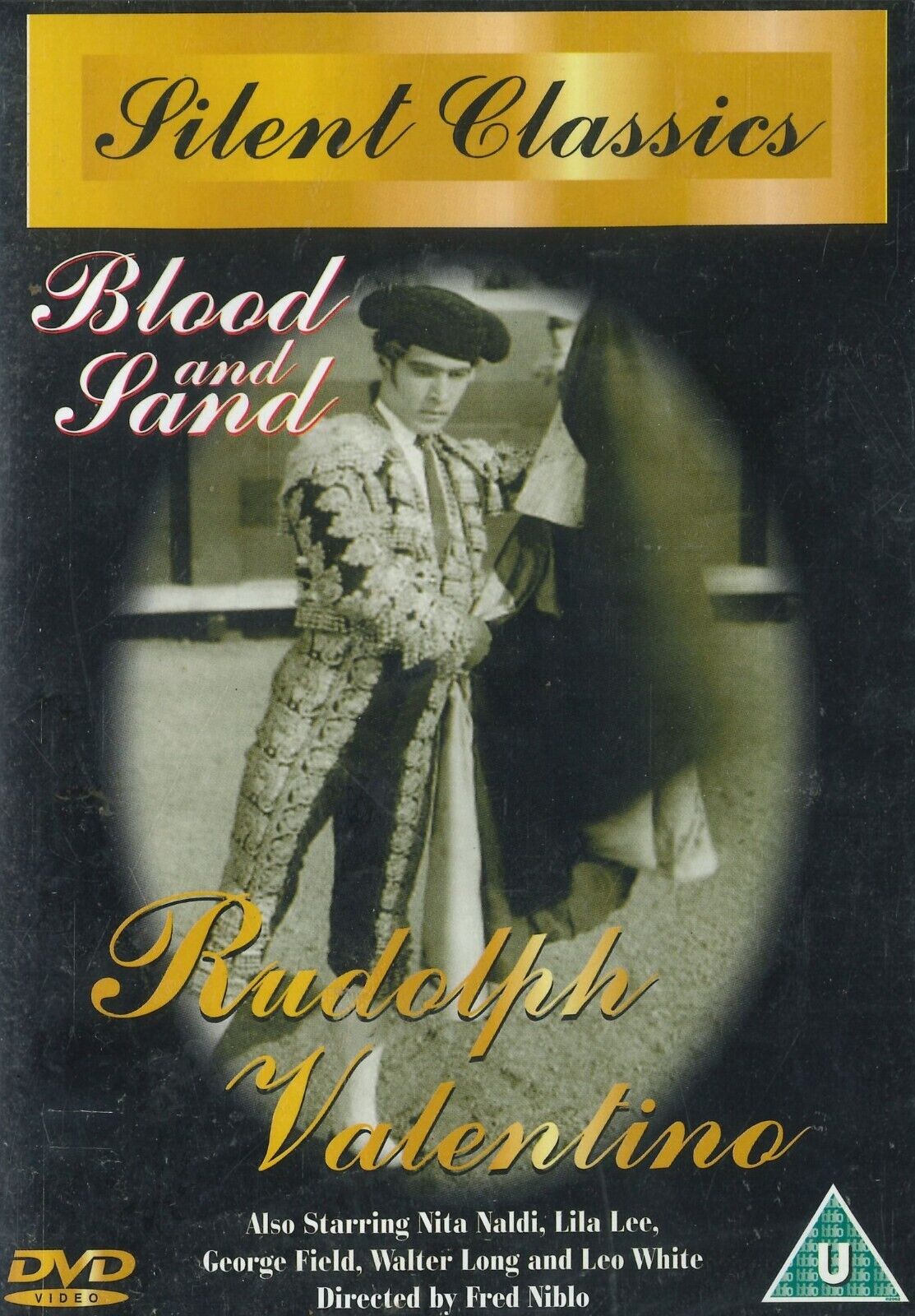 Sangue E Sabbia (1922) Nuovo Sigillato DVD, Rudolph Valentino. Nita Naldi , Lila