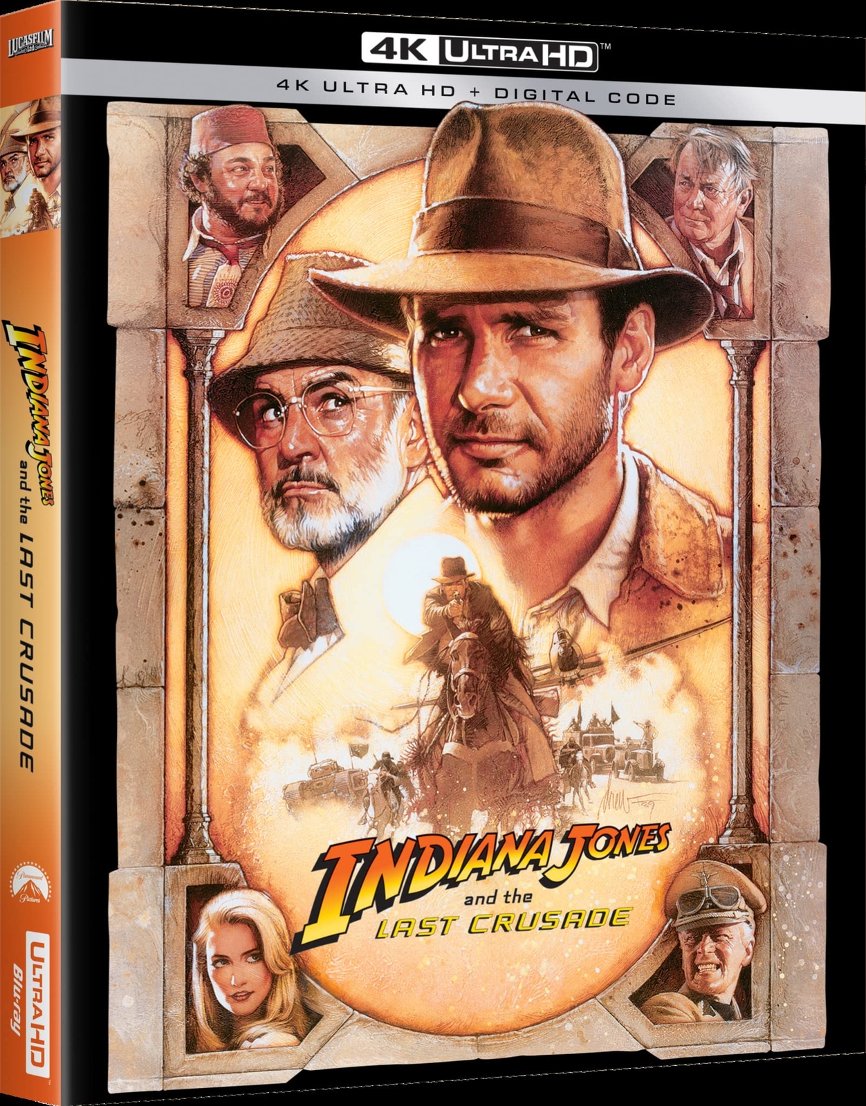 Indiana Jones and the Last Crusade (Blu-ray) Harrison Ford Sean Connery