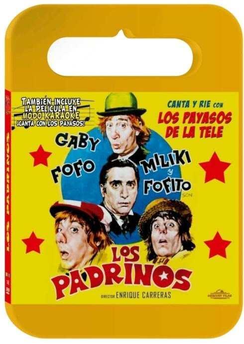 DVD LOS PAYASOS DE LA TELE "LOS PAYASOS DE LA TELE -LOS PADRINOS-". Nuovo sigill