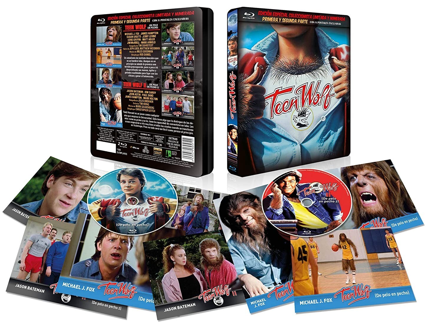 Teen Wolf + Teen Wolf Too [BLU_RAY]